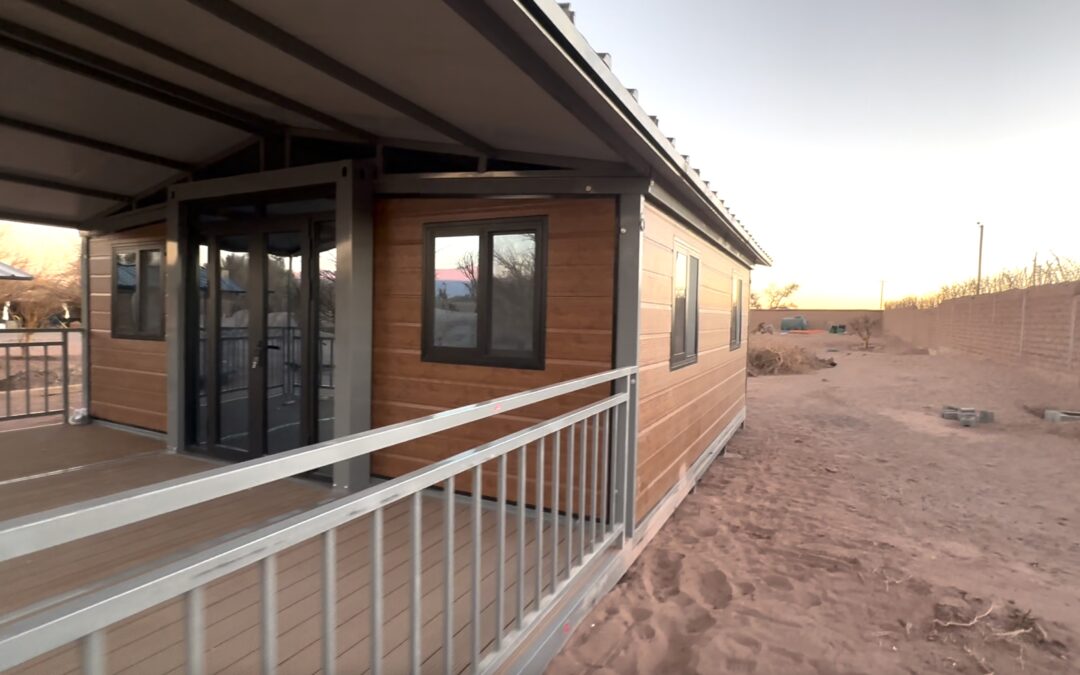 Casa Plegable de 72mts2 + Terraza